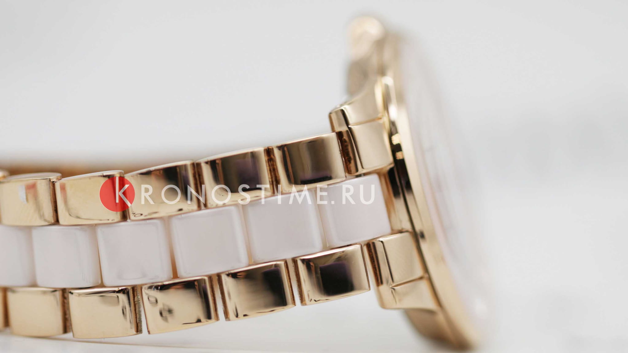 Anne Klein Anne Klein Ceramic Diamond 4120BHRG  — детали корпуса и сталь с ip покрытием + керамика